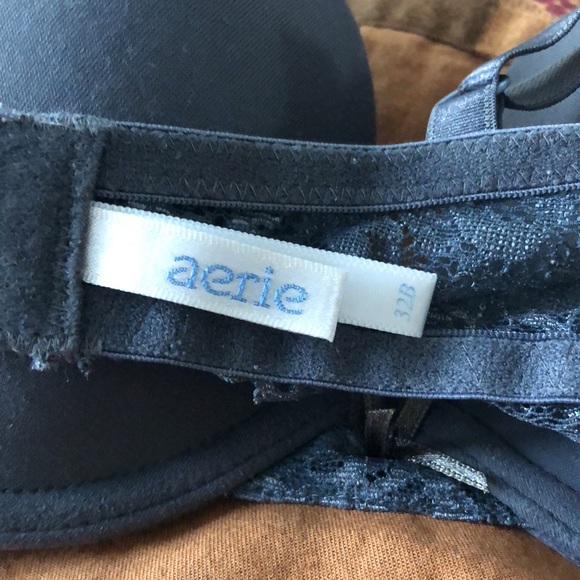 AERIE “KATIE BRA” UNDERWIRE 32B GRAY - Picture 3 of 4